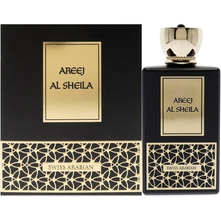 Swissarabian Wiss Arabian Areej Al Sheila's Floral, Woody, Saffron Eau de Parfum 100oz for women
