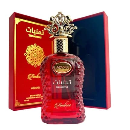 Ajmal Thamniyat Ambree Premium Unisex Rosemary Bergamot Cedar Lemon Spicy Woody Middle Resinous Amber Musk Base Long - Lasting Scent Ideal Day Evening Wear Eau de Parfum 100 ml - Oriental
