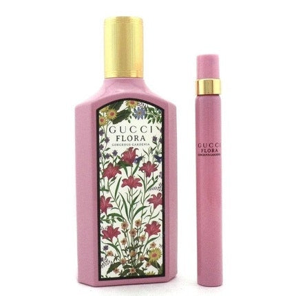 Gucci Flora Gorgeous Gardenia Eau De Parfum Spray 100ml + Eau De Parfum Spray 10ml