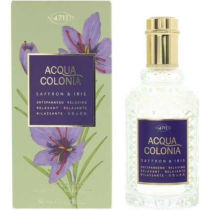 4711 Acqua Colonia Saffron & Iris Eau De Cologne 50ml 4711