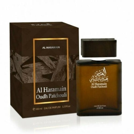 Al Haramain Oudh Patchouli Spray 100ml - Oud Agarwood Black Musk Amber
