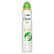 Dove Deodorant Spray 48h Cucumber and Alcohol-Free Green Tea for Women with 100% Natural Nut Oil and 1/4 Moisturizing Cream 200ml Dove