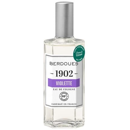 1902 Violet Eau De Cologne Floral Long Lasting Scent Made in France Spray Fragrance Homme and Women With Violet Lilac Jasmine Luxury Unisex Perfume With Premium Quality Ingredients 4.2 Fl Oz