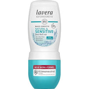 Lavera Sensitive Deodorant Roll-On Base 48 Hours Vegan Natural Cosmetics Organic Aloe Vera & Natural Minerals 50ml Lavera