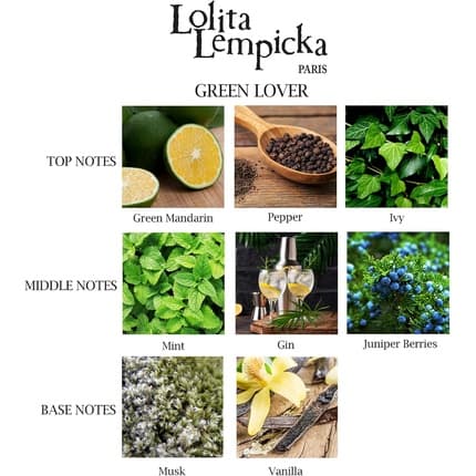 Lolita Lempicka Green Lover Eau de Toilette (EDT) Mixte 50ml