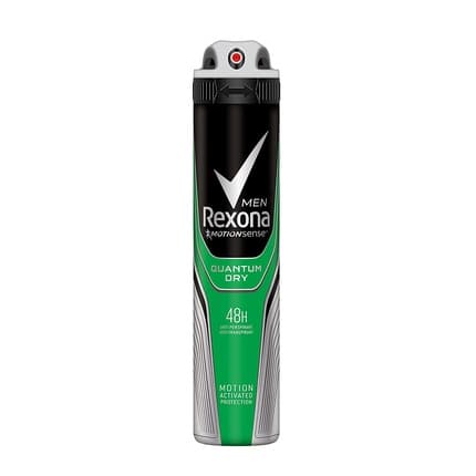 Rexona Quantum Dry Deodorant Anti-Perspirant Spray for Men 48h 5.0 Oz / 150 ml