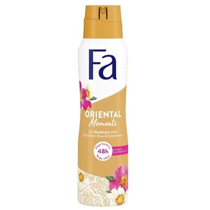 Fa Oriental Moments Deodrant With Spray - Desert Rose and Sandalwood Scent, 150ml