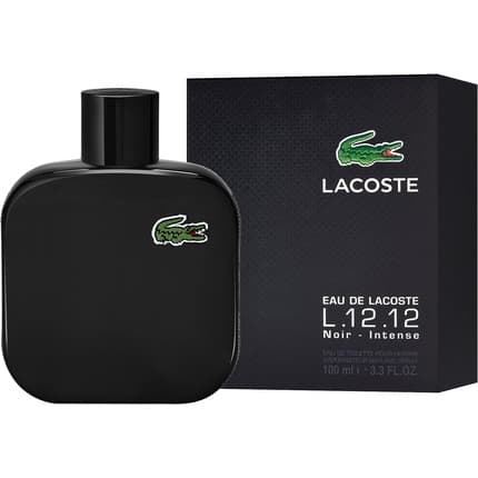 Lacoste water L.12.12 Black Spray eau de toilette, Cologne for Men, 3.3oz