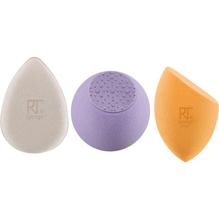 Pro-Glow Radiant Complex: Sponge Sponge and Real Techniques Natural Finish Kit