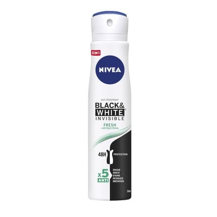 Nivea Blackwhite Invisible Fresh Anti -Preciper Spray 250ml