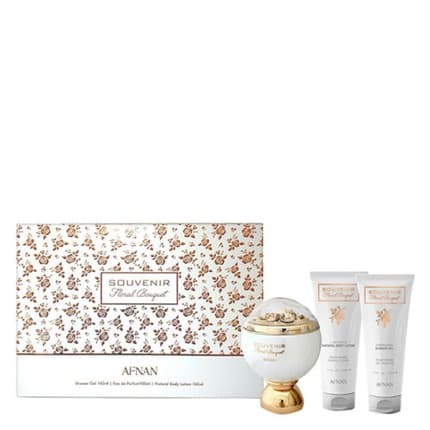 Afnan Ladies Souvenir Floral Bouquet Gift Set for Women