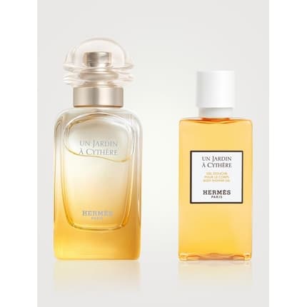 Hermès Hermes Un Jardin A Cythere 2-Piece Set Body Shower Gel 1.53 Fl Oz Eau de Toilette for Women