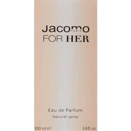 Jacomo Eau de Parfum (EDP) Femme 100ml