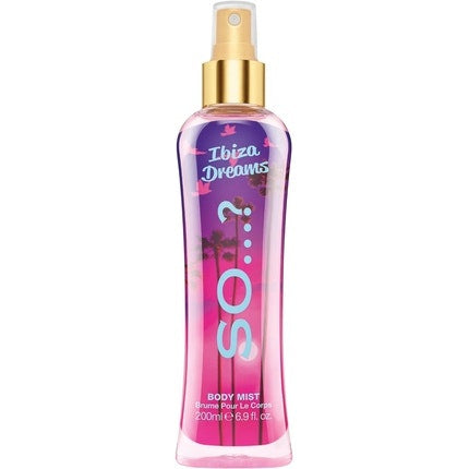 So...? Summer Escapes Women's Ibiza Dreams Body Mist Fragrance Spray 200ml