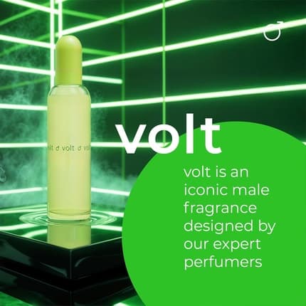 Color Me Volt Fragrance for Men 90ml Eau de Parfum by Milton-Lloyd