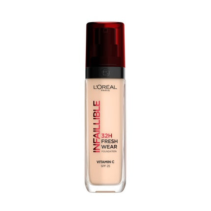 L'Oreal Infaillible 32h Fresh Wear Foundation Long-Lasting Face Foundation 020 Ivory 30ml