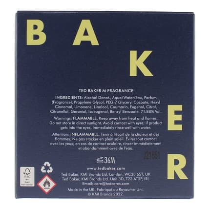 Ted Baker Eau de Toilette (EDT) Homme 30ml