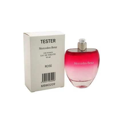 Mercedes Benz Rose 's - Tester Eau de Toilette 3oz pour femme