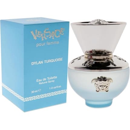Versace Dylan Turquoise For Women Women Eau De Toilette Spray 1 Oz