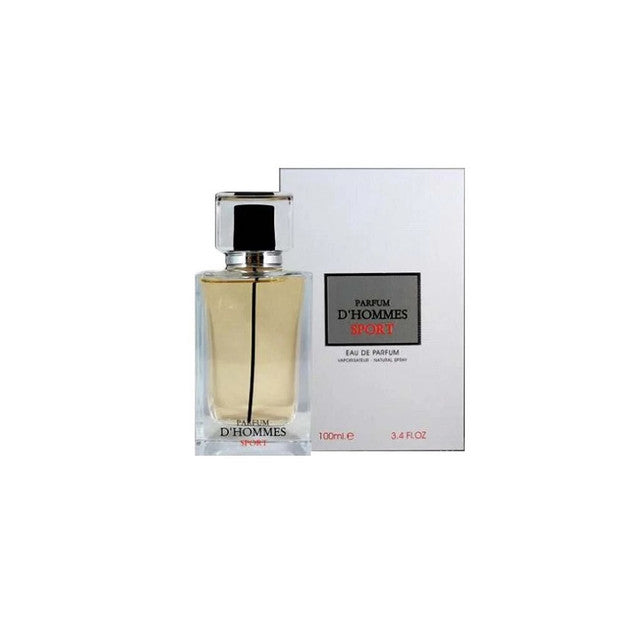 Fragrance World Parfum D'Hommes Sport Perfume Eau de Parfum Homme 100 ml
