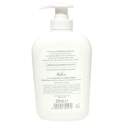 Juventus Pino Silvestre Detergente Intimo 250Ml Tea Tree Oil Unisex
