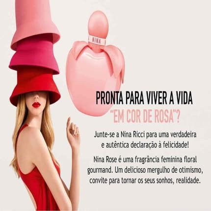 Nina Ricci Nina Rose Eau de Toilette (EDT) Mixte 30ml