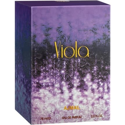 Ajmal Viola Women's Perfume 75ml - Spicy, Fresh, Fruity, Floral, Woody, Powdery