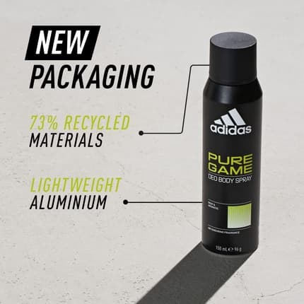 adidas Pure Game Deodorant Déodorant (Déo) Homme 150ml