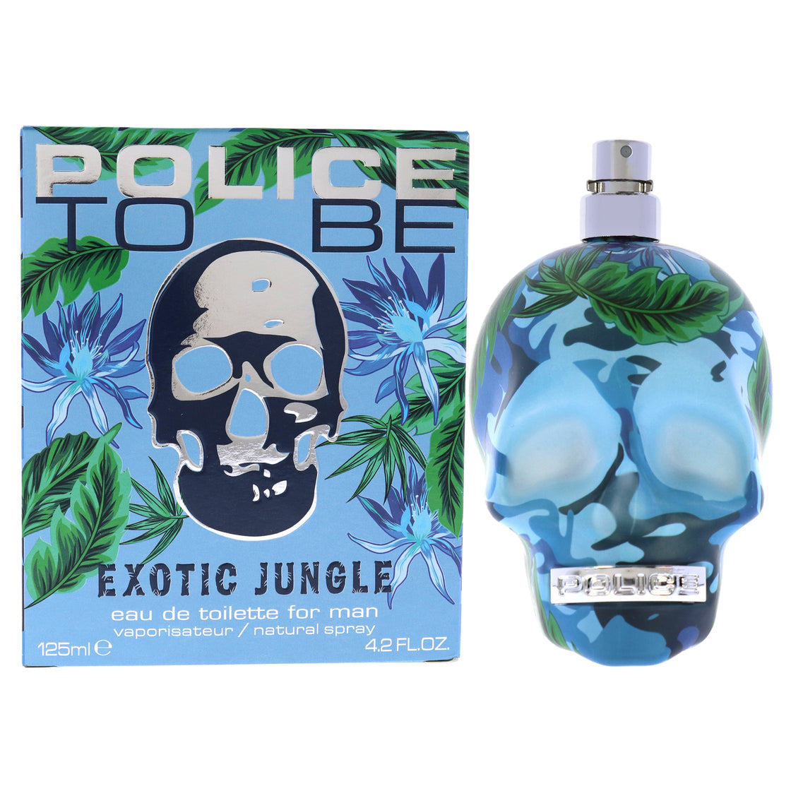 Police to be exotic jungle for men 4.2oz edt spray 125ml