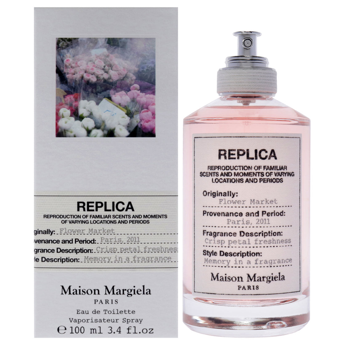 Replica Flower Market par Replica Eau de Toilette (EDT) Mixte 100ml