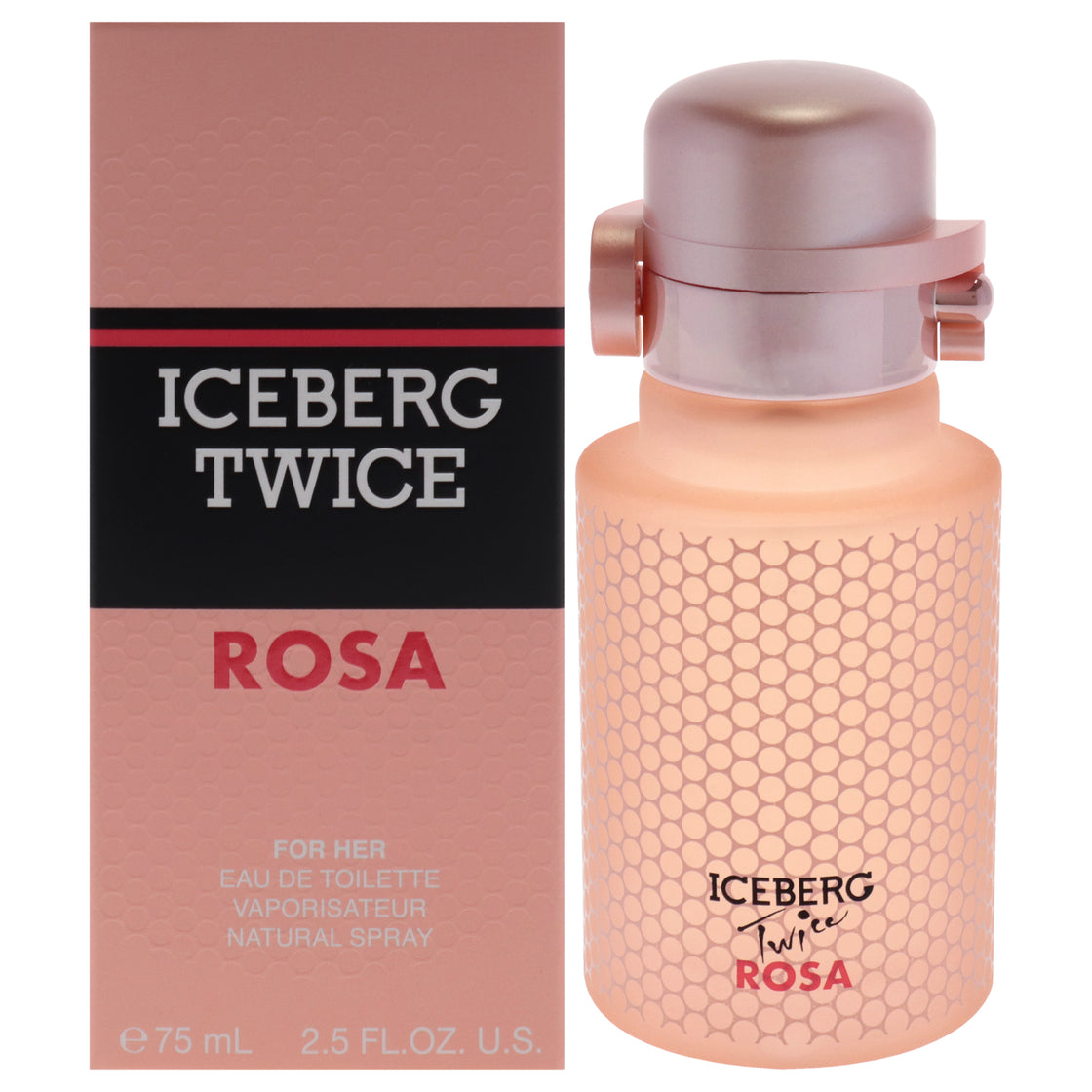 Iceberg Twice Rosa Eau de Toilette (EDT) Mixte 75ml