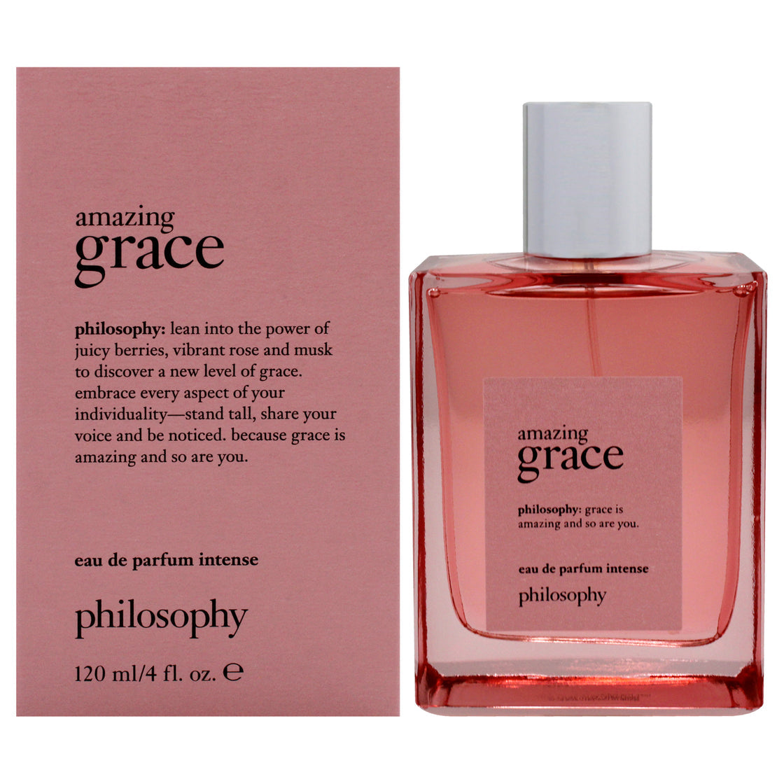 Philosophy Amazing Grace Intense 4 Fl oz, 1oz equals 30ml