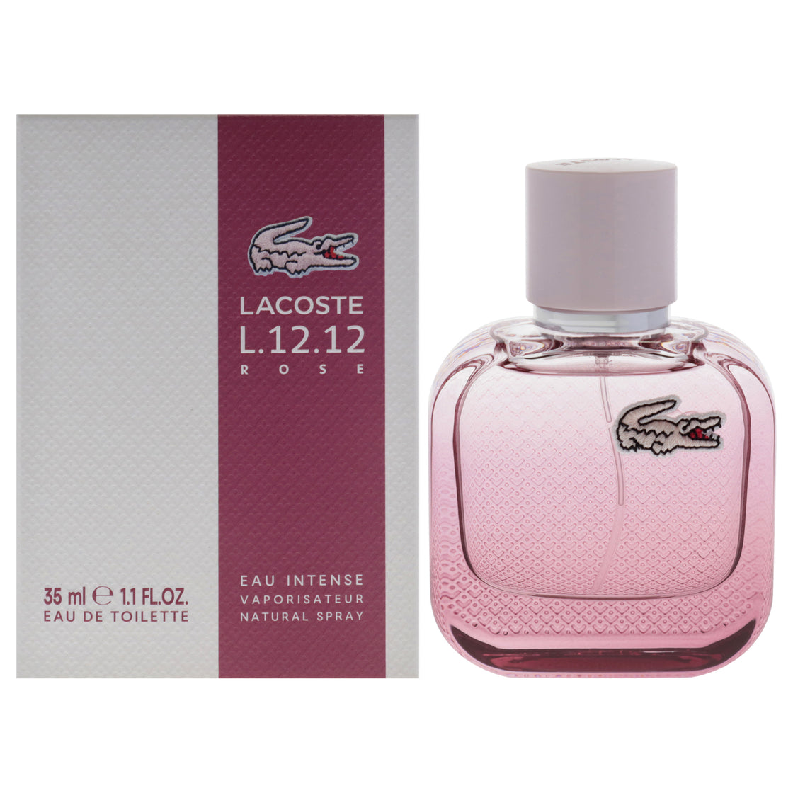 Lacoste L.12.12. Intense rose water spray toilet 35ml