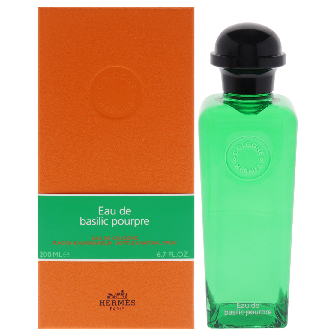 Hermès Herms Eau De Basilique Pourpre Eau de Cologne (EDC) Mixte 200ml