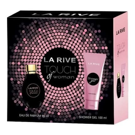La Rive Touch of Woman Gift Set Eau de Parfum 90ml and Shower Gel 100ml - New