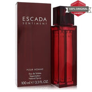 Escada Sentiment Cologne 3.4oz EDT Spray for Men
