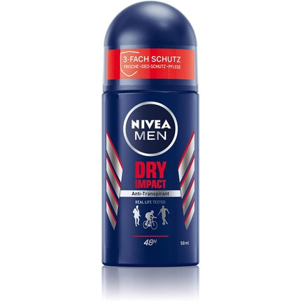 Nivea Dry Impact German Anti Perspirant Roll On Déodorant (Déo) Homme 50ml