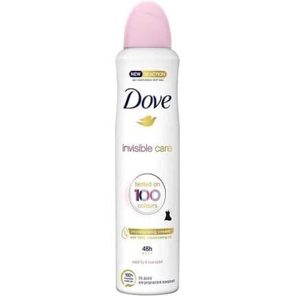 Invisible Dove Anti -person Care Deodrant Aerosol 250ml