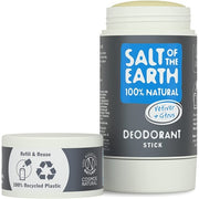Vetiver & Citrus Natural Deodorant Stick Refillable 84g Salt Of The Earth