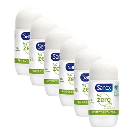Sanex Deodorant Roller Zero Percent Normal Personal Care Déodorant (Déo) Mixte