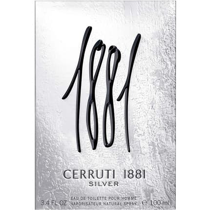Nino Cerruti Cerruti 1881 Silver Eau de Toilette 100ml for men