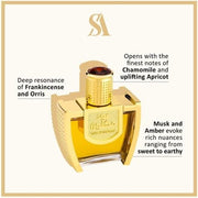 Swiss Arabian Oud Maknoon 45mL Sophisticated and Rich and Intense Wood Floral Amber Oudh with an Elet of Spice Eau de Parfum pour femme