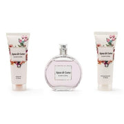 Agua De Luna Floral Elixir Gift Set Body Cream Shower Gel Citrus and Floral Scent Long Lasting Fresh Eau de Toilette  pour femme