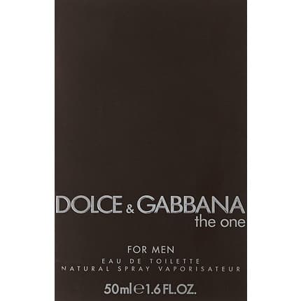 Dolce &amp; Gabbana Dolce &amp; Gabbana The One Eau de Toilette 50ml for men