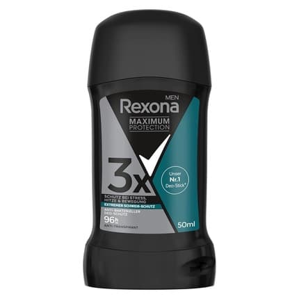 Rexona Men Maximum Protection Antibacterial Protection with 96 Hours Sweat and Body Odor Protection Déodorant 50 ml