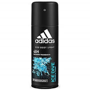 Adidas Ice Dive Deodrant Bodyspray 48h Sweat Protection 150ml