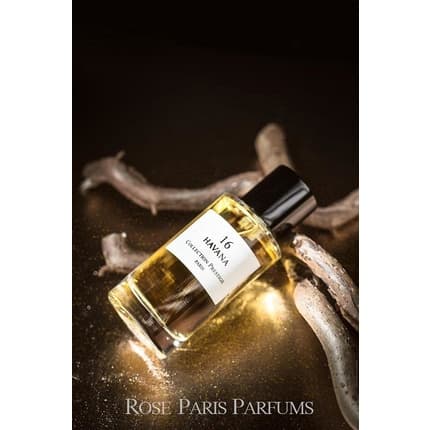 Rose Paris Collection Prestige 16 Havana with Black Toiletry Bag Eau de Parfum 50ml Unisex