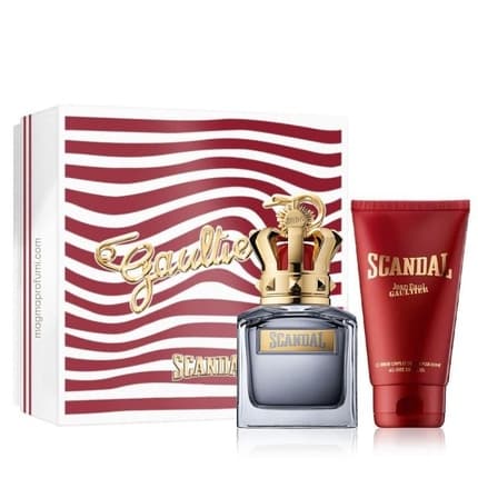 Jean Paul Gaultier Scandal for Man - Eau de Toilette 50ml With Shower Gel 75ml Men's Box