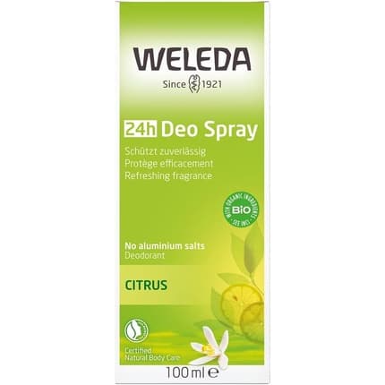 Weleda 6355 Citrus Deodorant 3.4 Fluid ounce