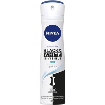 Nivea Anti -persons Spray Invisible for Black & White Pure 150ml